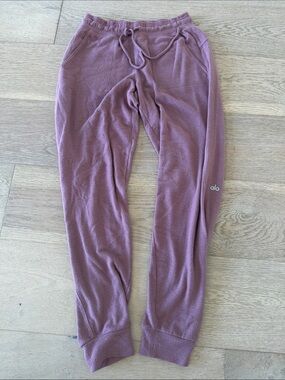 ALO Yoga purple Drawstring Jogger Pants
